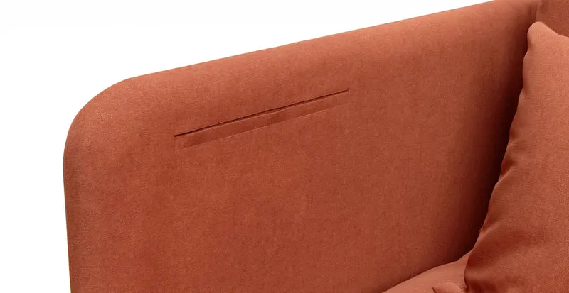 Sofa Storage Pocket — Add On - Signature Microfiber Dark Coral