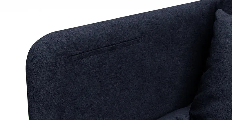 Sofa Storage Pocket — Add On - Everyday Weave Navy