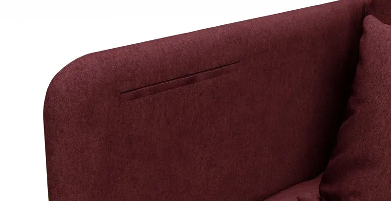 Sofa Storage Pocket — Add On - Everyday Weave Maroon