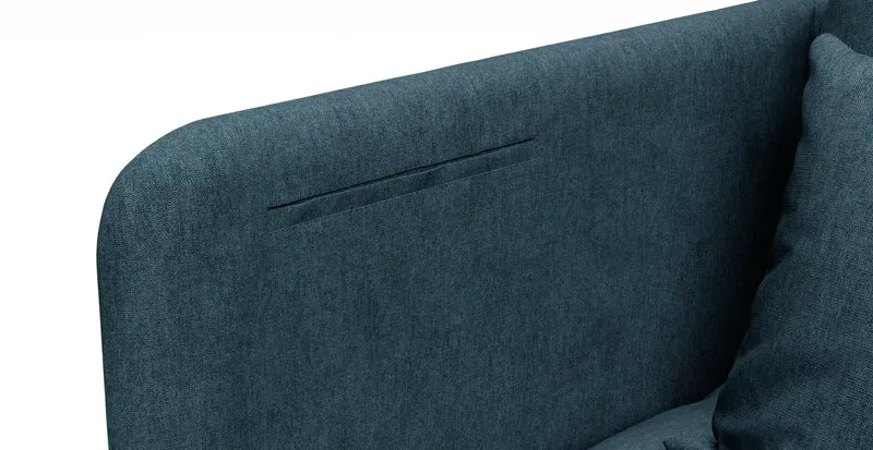 Sofa Storage Pocket — Add On - Everyday Weave Teal
