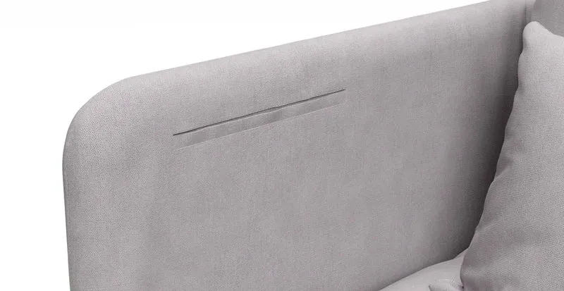 Sofa Storage Pocket — Add On - Everyday Weave Pebble