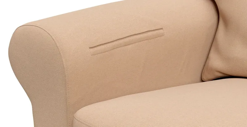 Sofa Storage Pocket — Add On - Everyday Cotton Khaki