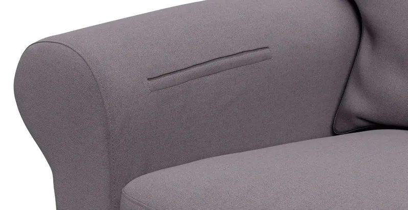 Sofa Storage Pocket — Add On - Everyday Cotton Charcoal