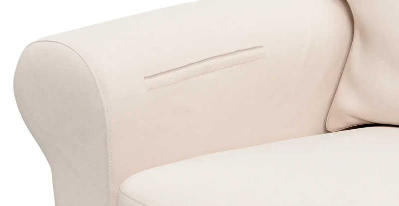 Sofa Storage Pocket — Add On - Everyday Cotton Sand