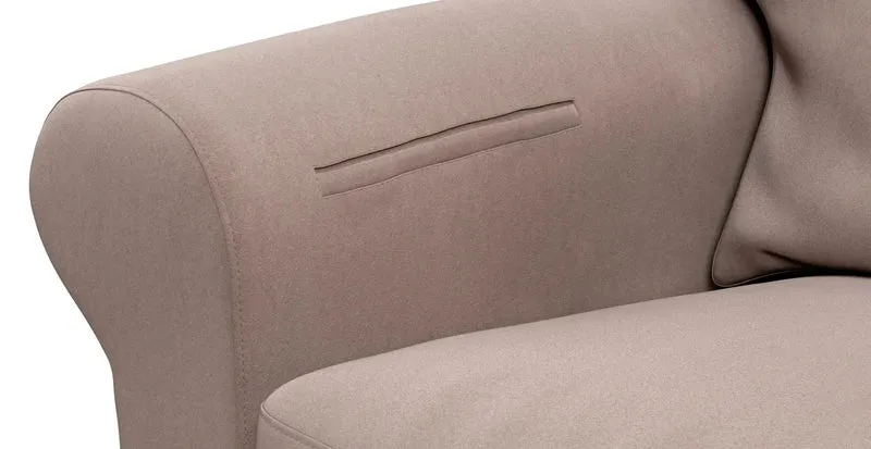 Sofa Storage Pocket — Add On - Everyday Velvet Cacao