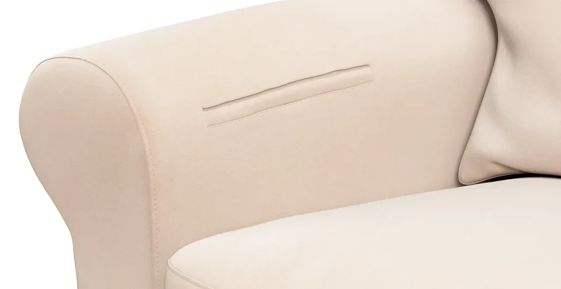Sofa Storage Pocket — Add On - Everyday Velvet Sand