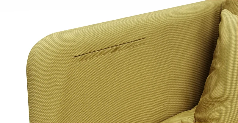 Sofa Storage Pocket — Add On - Care+ Tweed Amber