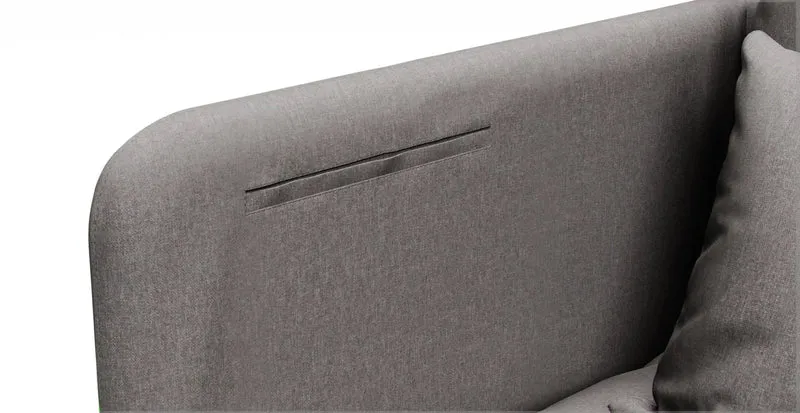 Sofa Storage Pocket — Add On - Care+ Canvas Ash