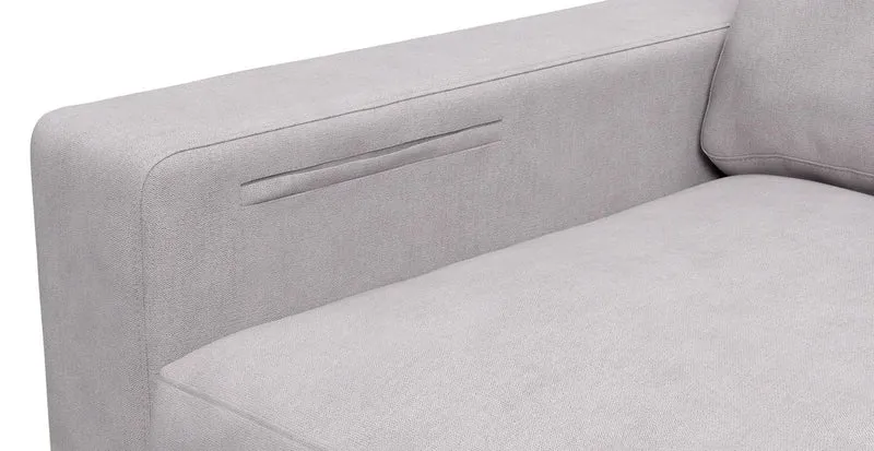 Sofa Storage Pocket — Add On - Everyday Weave Pebble