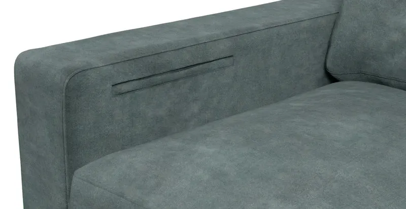 Sofa Storage Pocket — Add On - Signature Velvet Eucalyptus