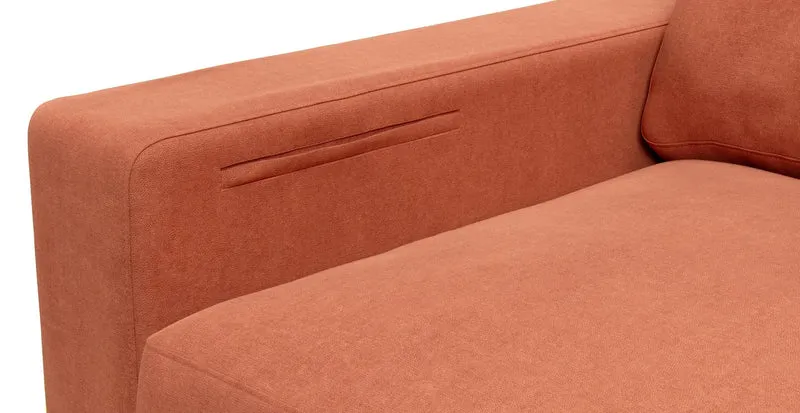 Sofa Storage Pocket — Add On - Signature Microfiber Dark Coral