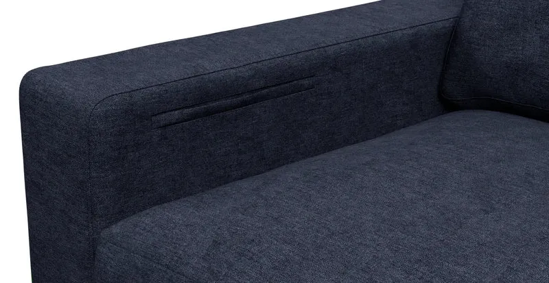 Sofa Storage Pocket — Add On - Everyday Weave Navy
