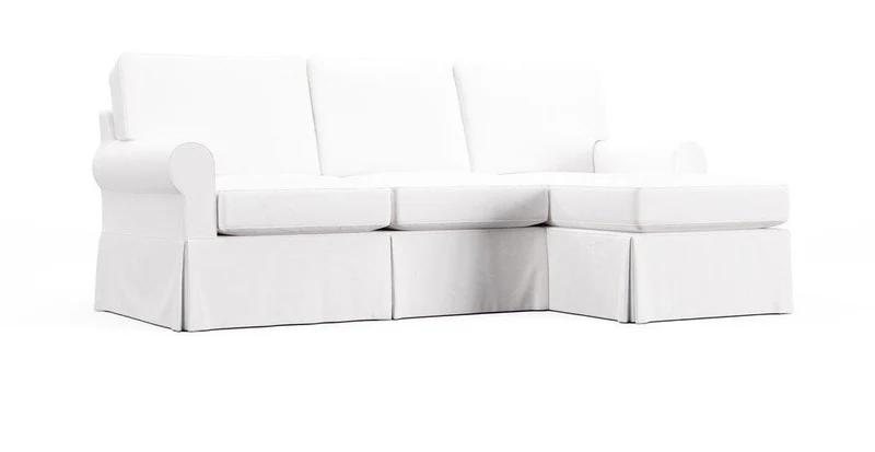 Baldwin 2-Piece Left/Right-Arm Chaise Sectional Slipcover
