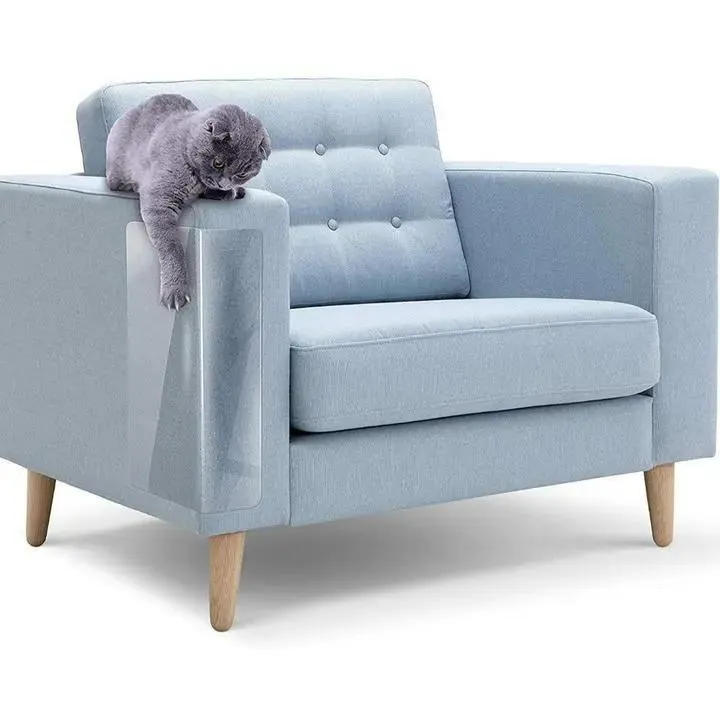 Film de Protection Mobilier Auto-Adhésifs Anti-griffes de Chat